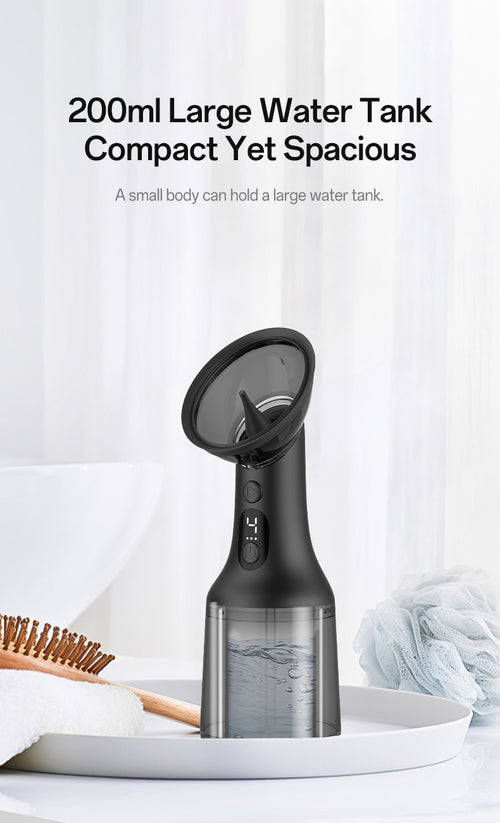 Taobliss™ BE011 | Professional Pain-Free Dual-Tank Fully Automatic Ear Irrigator (Matte Black)